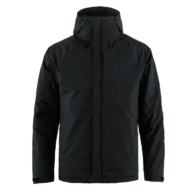 Wool Jacket-Fjallraven HC Hydratic Padded Trail Jacket Black