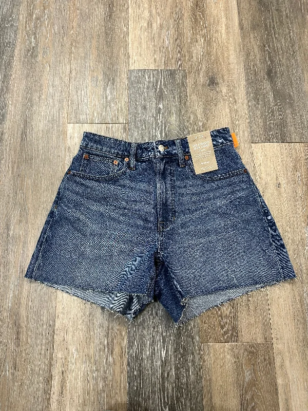 Vintage Denim Shorts-Shorts By Madewell In Blue Denim, Size: 6