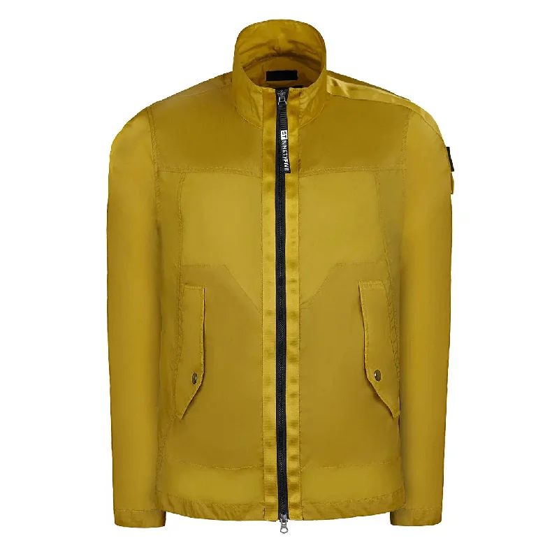 Stylish Bomber Jacket-ST95 Perilune Blouson Dark Yellow