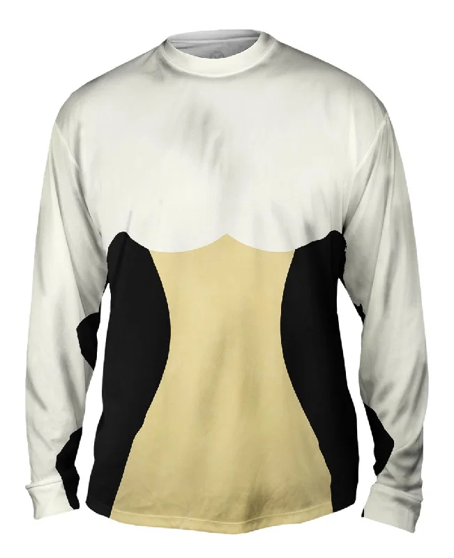 Stylish V-Neck Long Sleeve-Optical Illusion Slender Contour