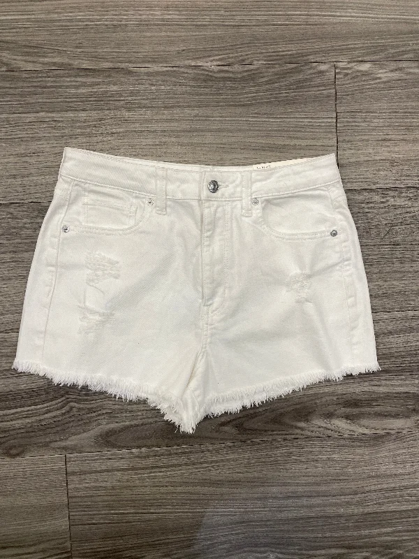 Tight Fit Shorts-Shorts By American Eagle In White, Size: 6