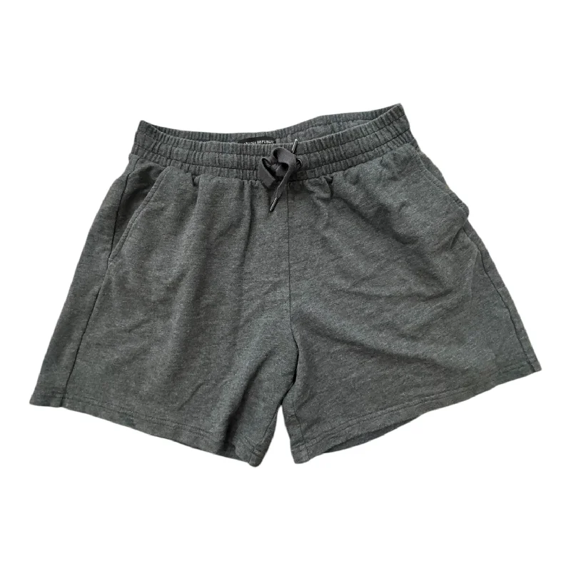 Soft Fabric Shorts-Shorts By Banana Republic In Grey, Size: S