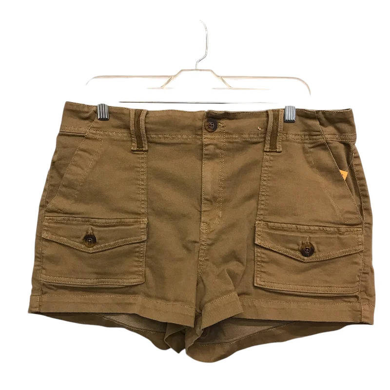 Comfortable Lounge Shorts-Shorts By Bke In Brown, Size:12