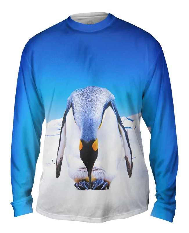 Comfortable Long Sleeve-Penguin Snow