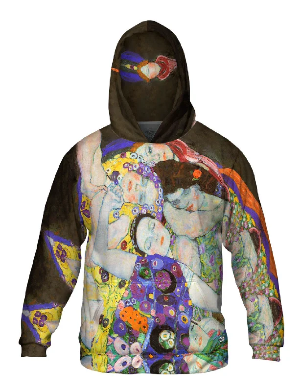 Soft Pullover Hoodie-Gustav Klimt - "The Virgin" (1913-National Gallery-Prague)