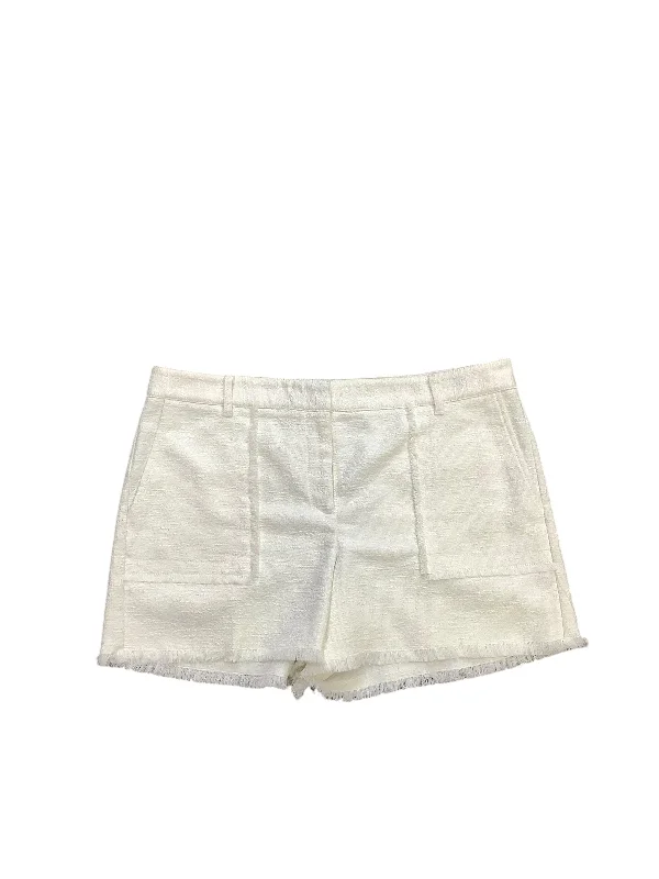 Trendy Shorts-Shorts By Ann Taylor In White, Size: 14