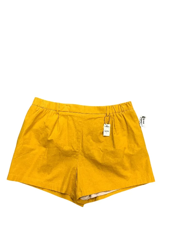 Lightweight Jogger Shorts-Shorts By Express In Yellow, Size: Xl