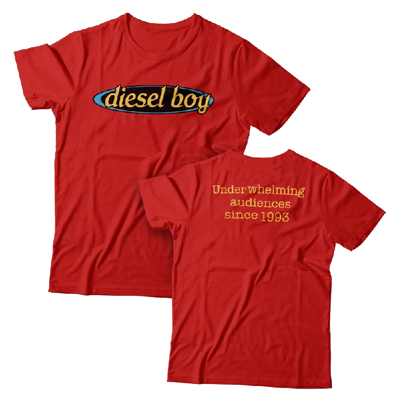 Vintage T-Shirt-DIESEL BOY - "Oval Logo" (Red) (T-Shirt)