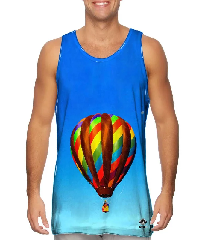 Slim Fit Tank Top-Fly Me To The Moon