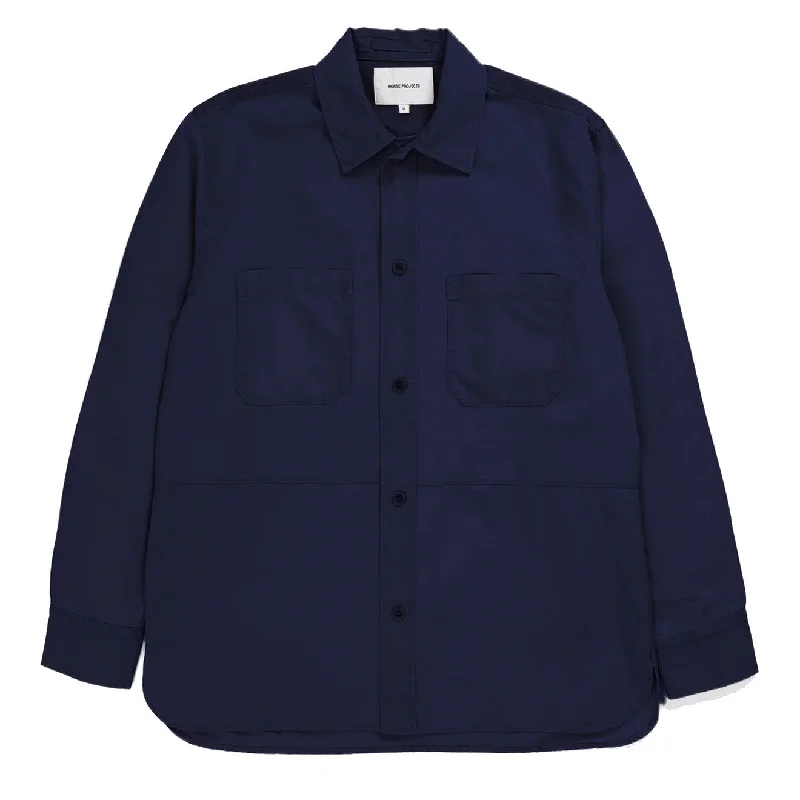 Sports Jacket-Norse Projects Ulrik Eco-Dye Jacket Lava Dye