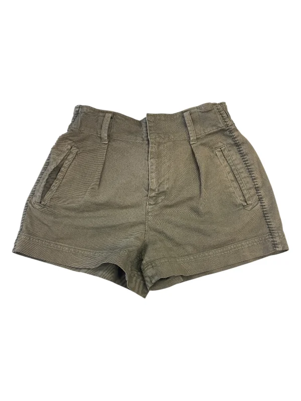 Tight Fit Shorts-Shorts By Splendid In Green, Size: 2