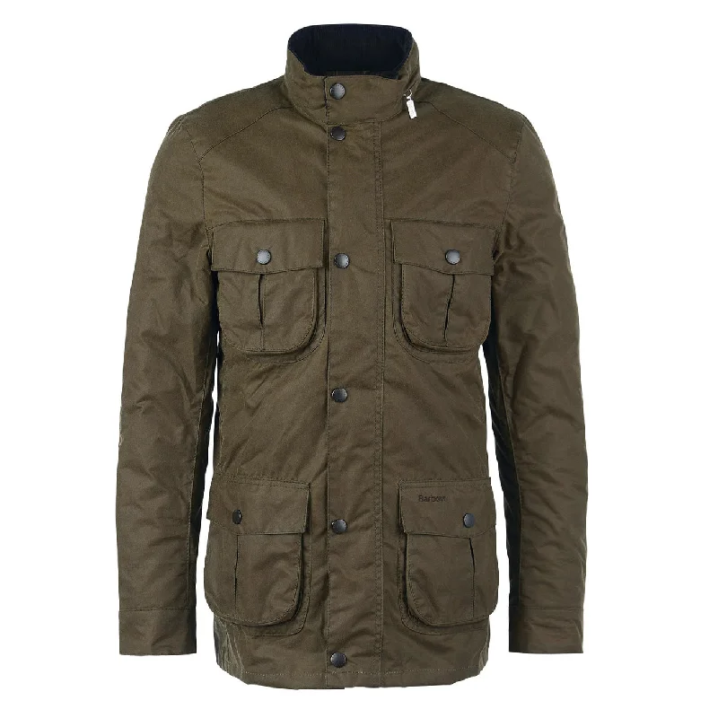 Slim Fit Jacket-Barbour Corbridge Wax Jacket Beech / Classic