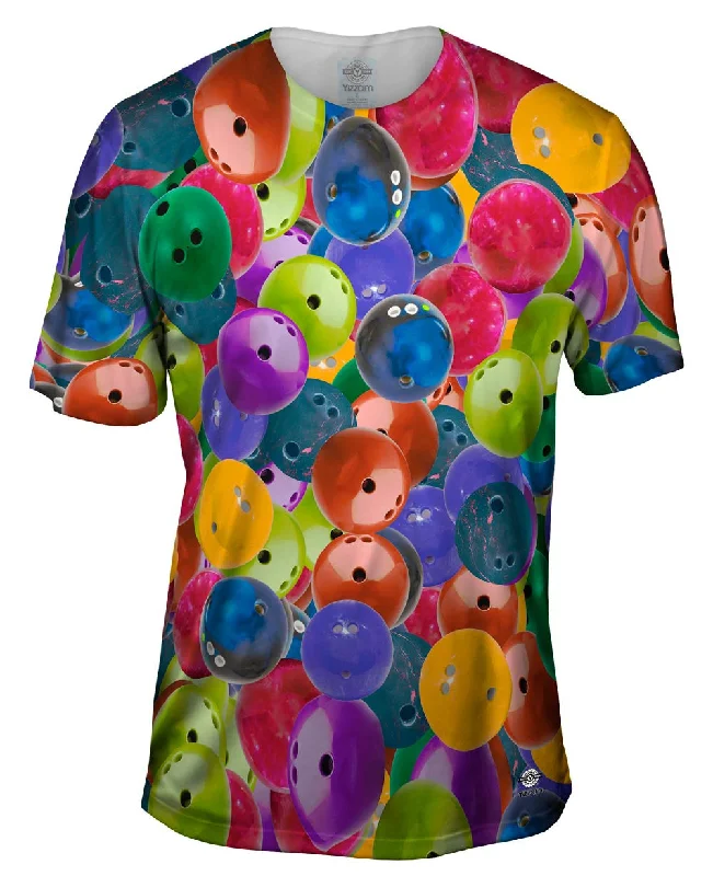 Eco-Conscious T-Shirt-Strike Bowling Ball Pride