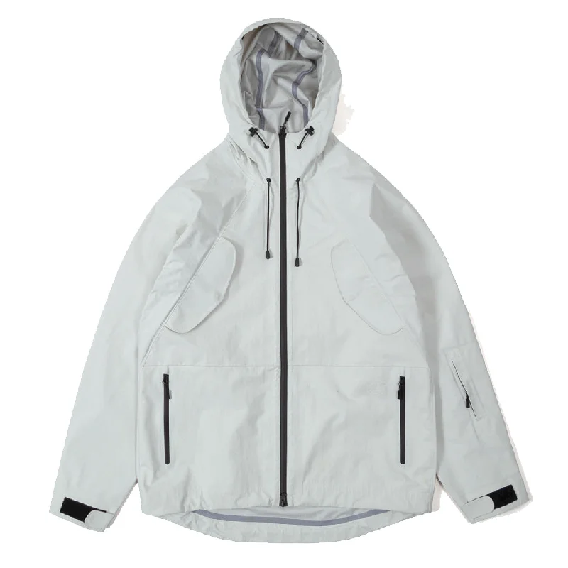 Wool Blend Jacket-Purple Mountain Observatory 3 Layer Shell Jacket White