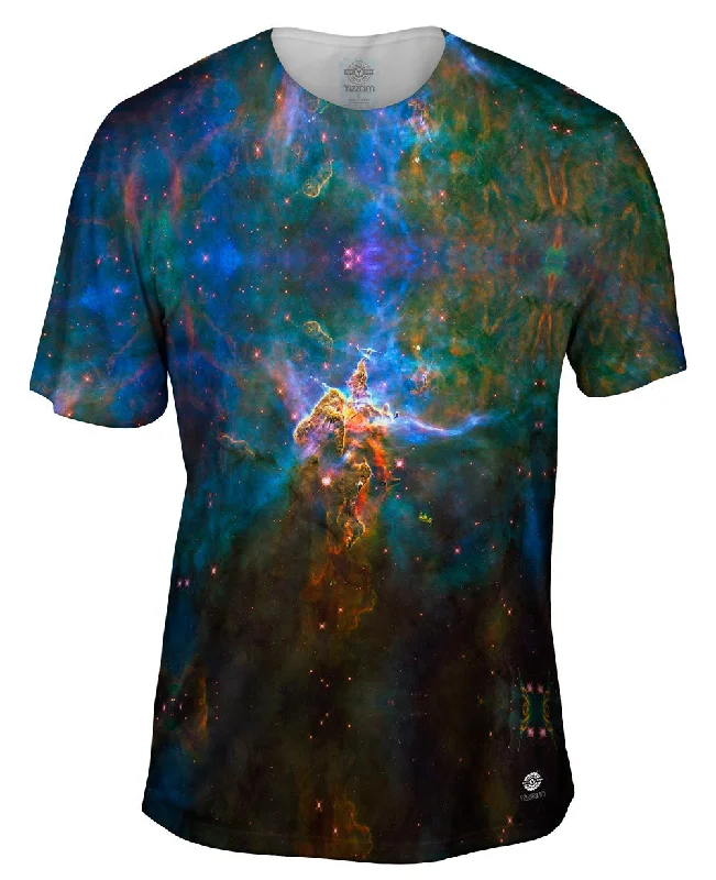 Seasonal Print T-Shirt-Hubble Deep Space Telescope