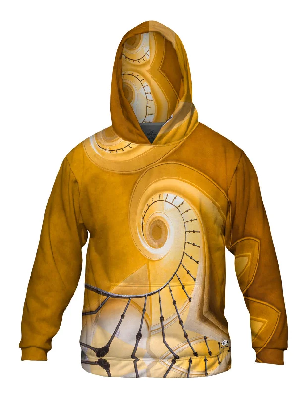 Zip-Up Hoodie-Golden Spiral