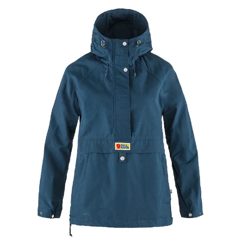 Thermal Insulated Jacket-Fjallraven Womens Vardag Anorak Storm