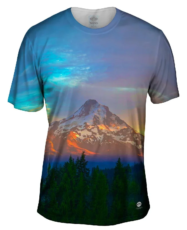 Lightweight Cotton T-Shirt-Mount Hood