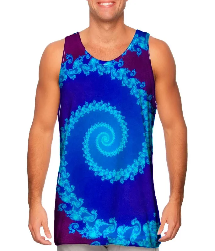 Workout Tank Top-Galaxy Of Galaxies Fractal