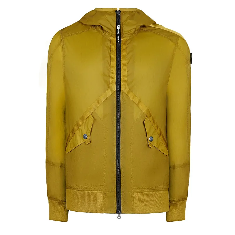 High-Performance Jacket-ST95 Helio Hooded Blouson Dark Yellow