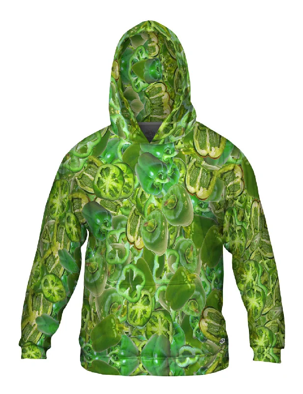 Classic Zip Hoodie-Green Pepper Jumbo