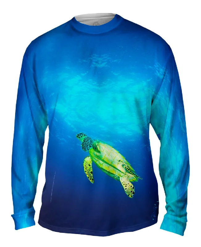 Everyday Long Sleeve-Similan Turtle Rising Underwater