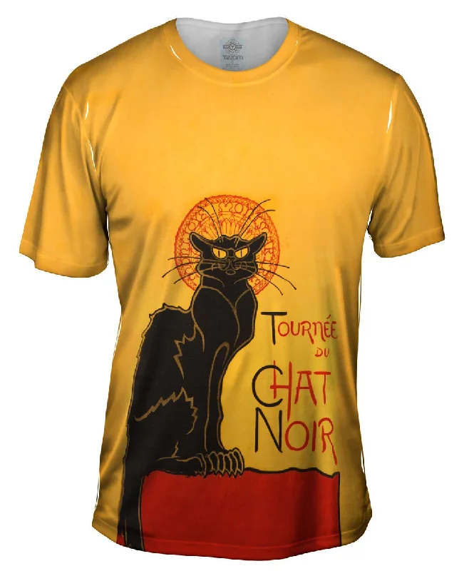 Basic T-Shirt-Steinlein - " Chat Noir " (1896)