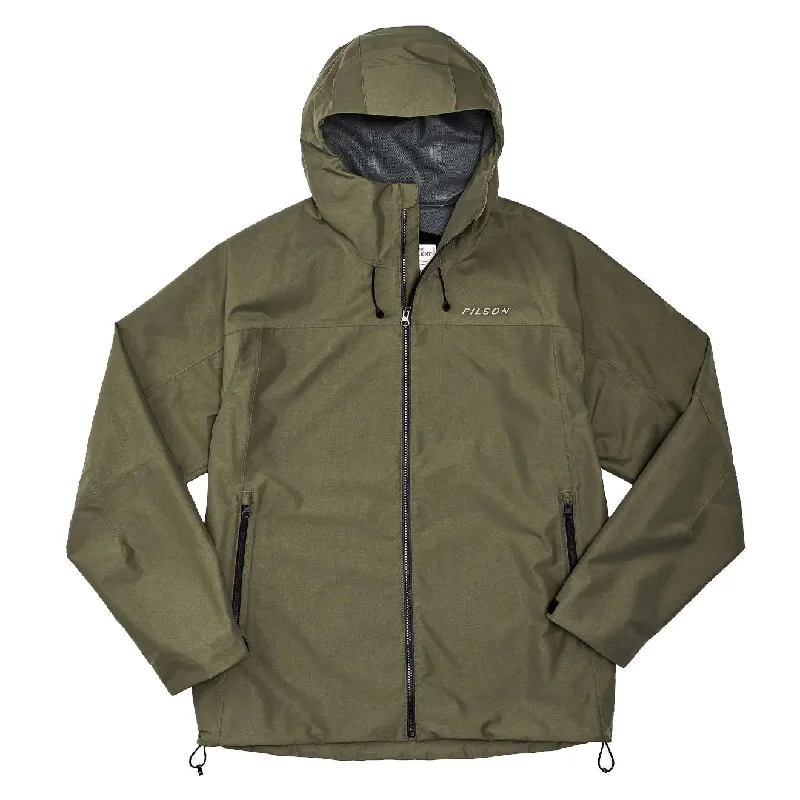 Field Jacket-Filson Swiftwater Rain Jacket Service Green