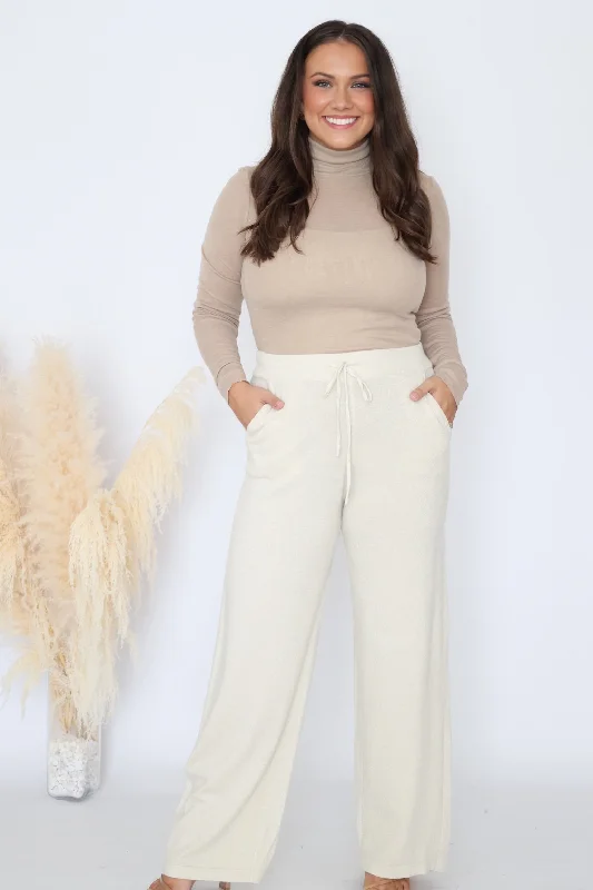 Classic Fit Pants-Dance Pants- Champagne (FINAL SALE)