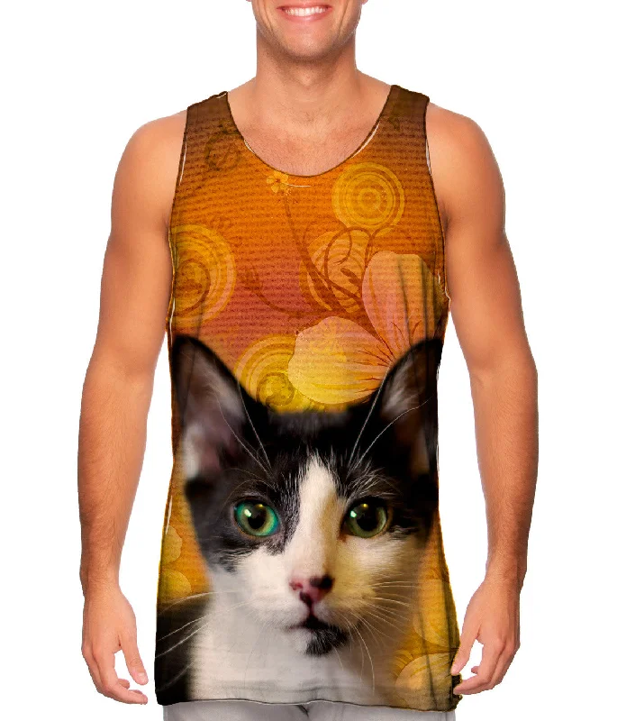 Running Sleeveless Top-Floral Kitten