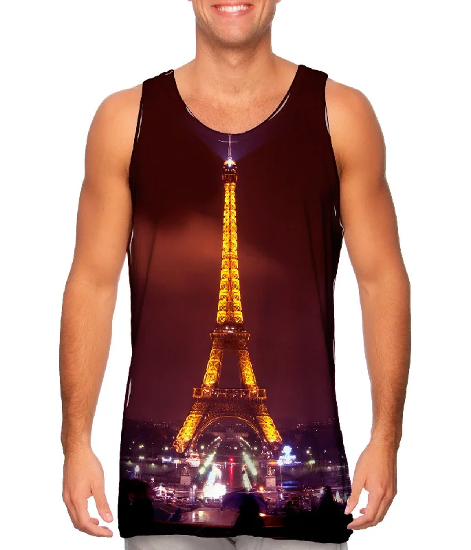 Athletic Fit Tank-Eiffel Centered