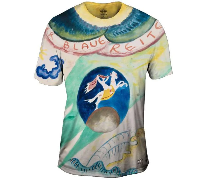 Fashion Print T-Shirt-Der Blaue Reiter - Kandinsky