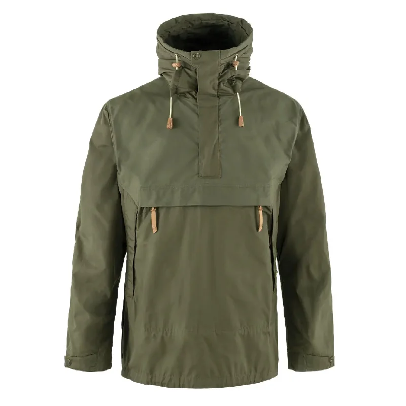 Heavy Duty Jacket-Fjallraven Anorak No. 8 Laurel Green