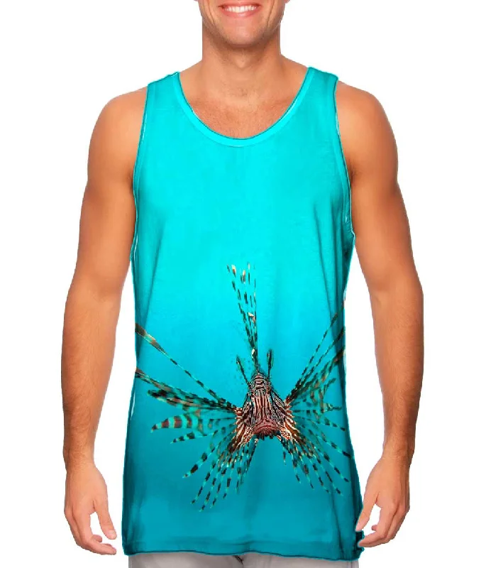 Lightweight Tank Top-Globe Butterfly