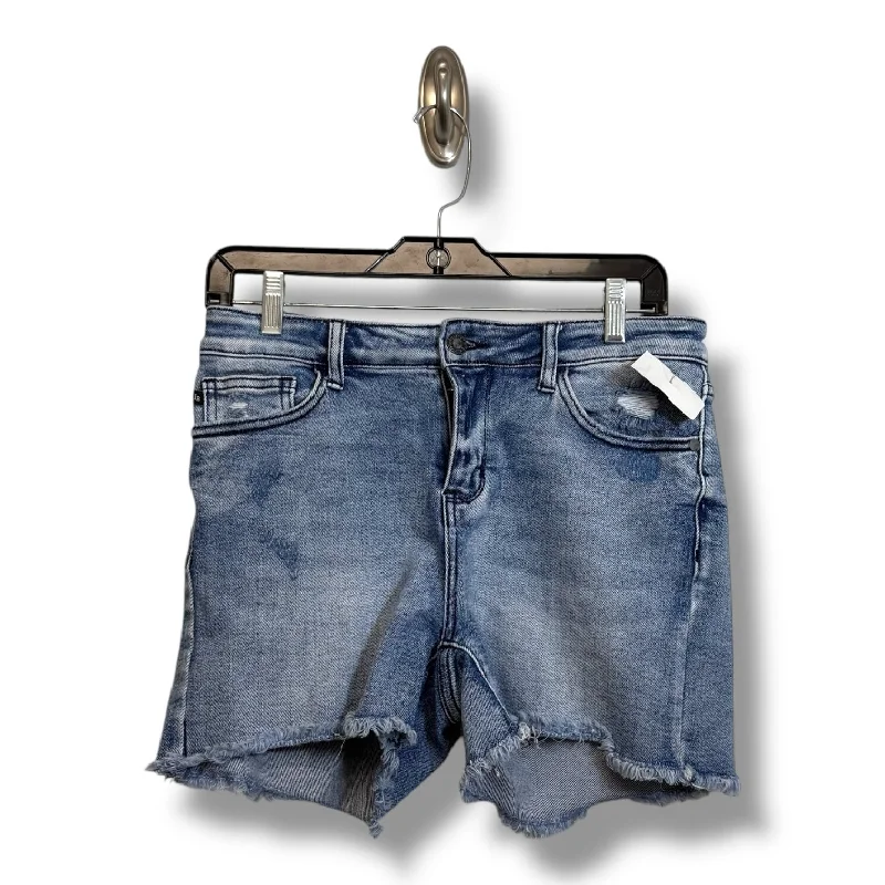 High-Waisted Shorts-Shorts By Judy Blue In Denim, Size: M