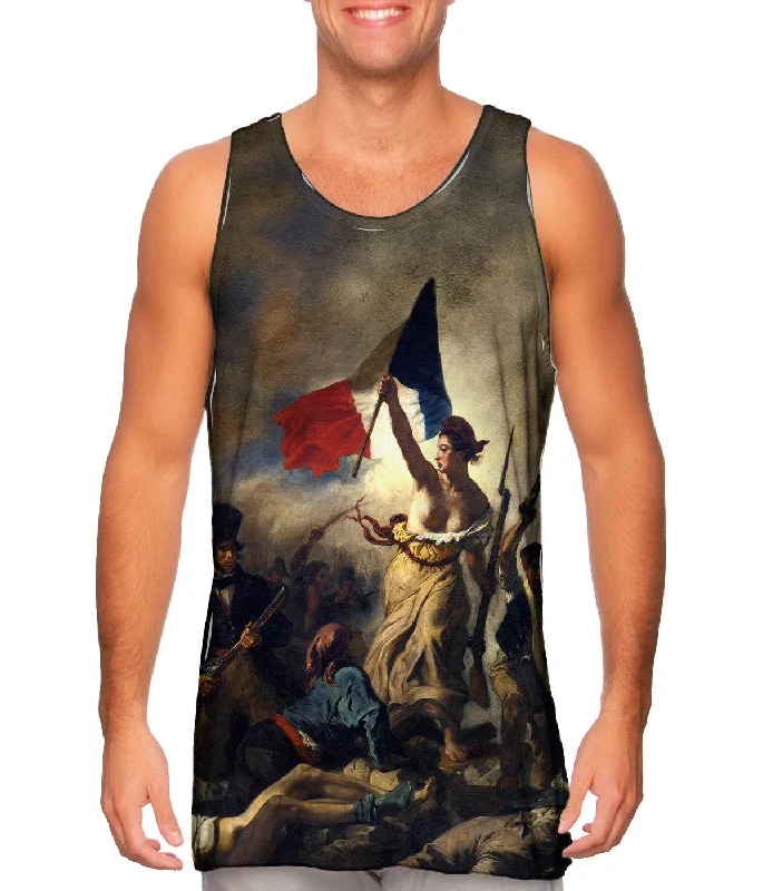 Comfortable Tank Top-Eugene Delacroix - "La Liberte guidant le peuple (Liberty Leading the People)"