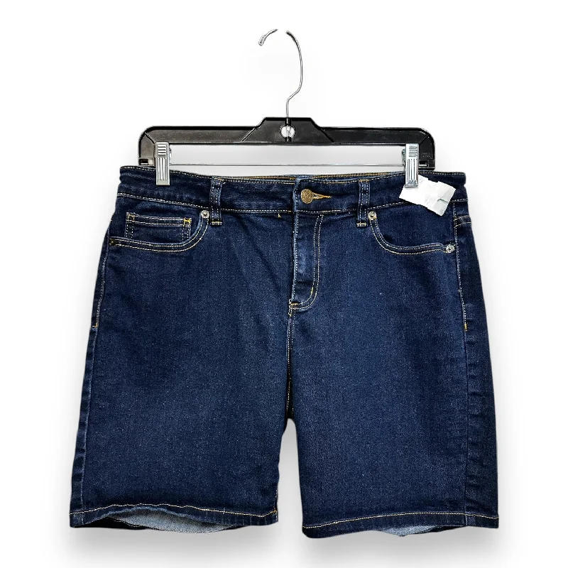 Relaxed Bermuda Shorts-Shorts By Michael Kors In Denim, Size: 6