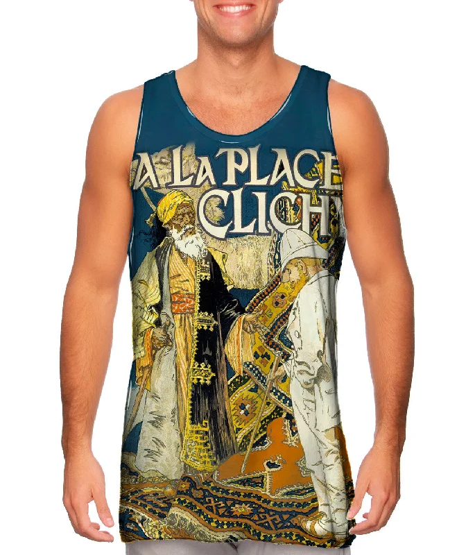 Active Tank Top-Eugene Grasset A La Place-Clichy