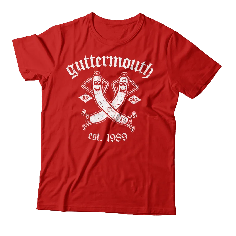 Layered T-Shirt-GUTTERMOUTH - "Sausage Party" (Red) (T-Shirt)