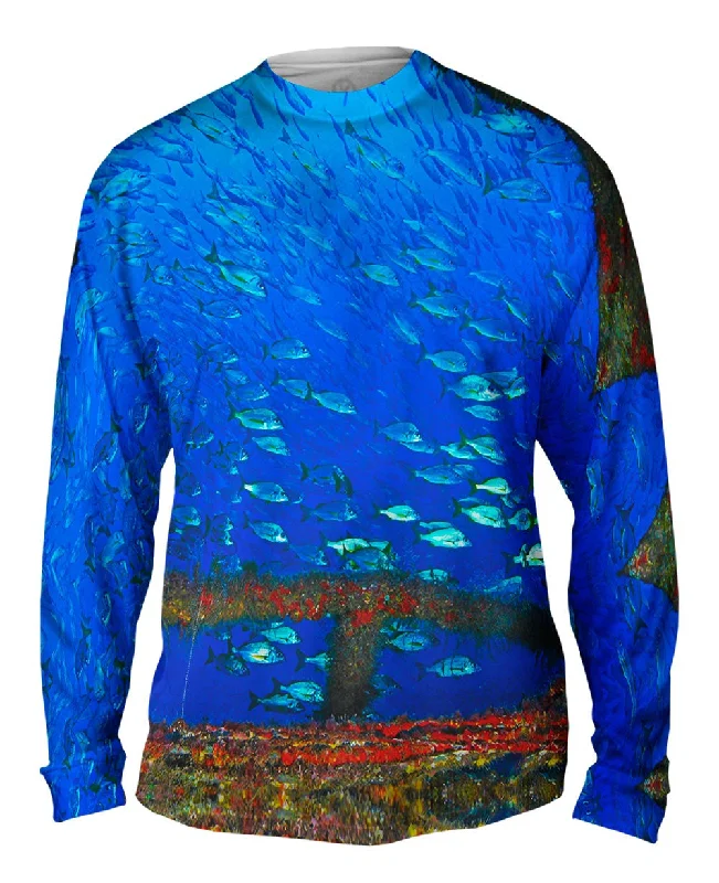 Sporty Zip Long Sleeve-Open Window Underwater