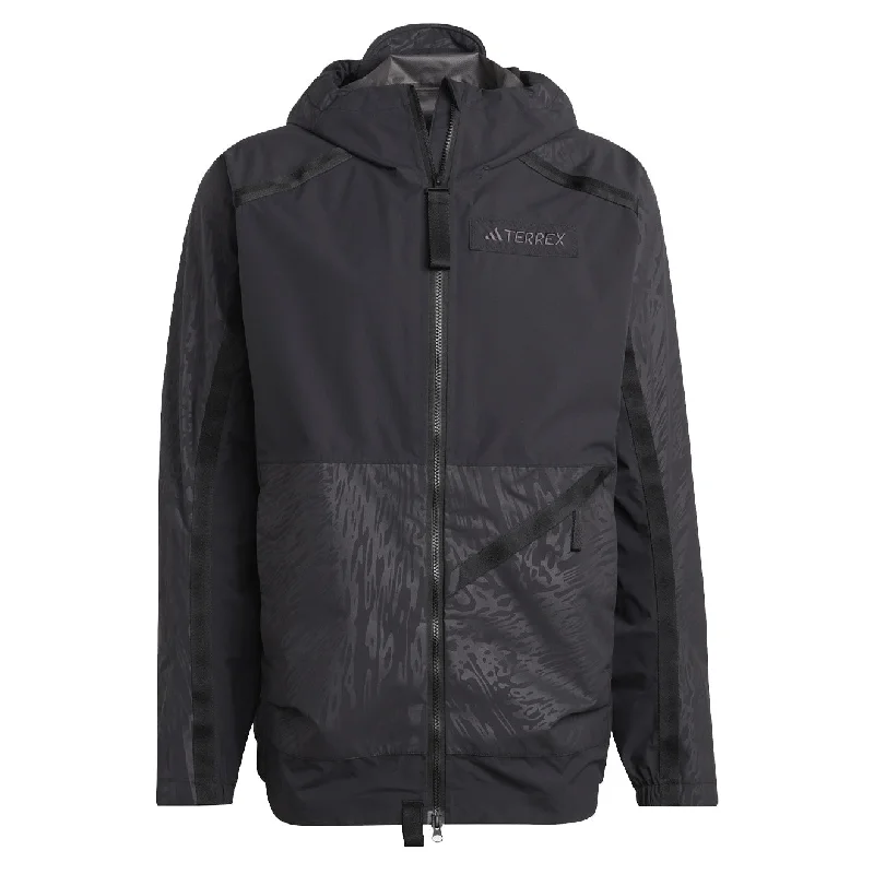 Field Jacket-Adidas Terrex Utilitas Rr Jacket Black