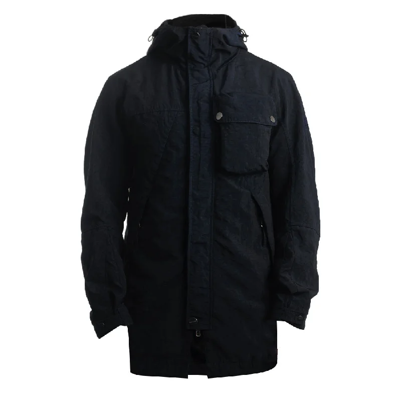 Zip-Off Jacket-Left Hand Enna Parka Navy