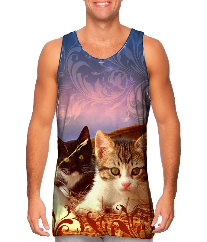 Vintage Tank Top-Farm Kitten