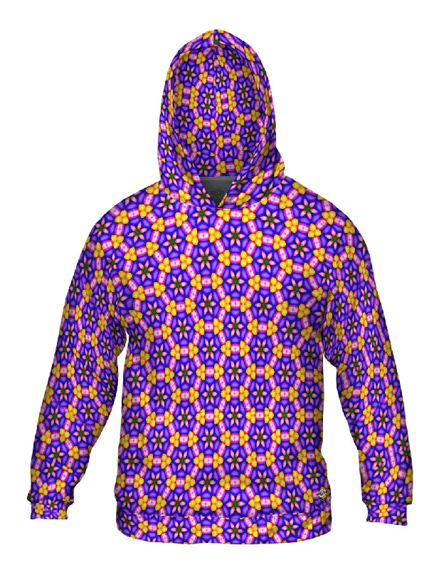 Pullover Hoodie-Golden San Fran Pattern