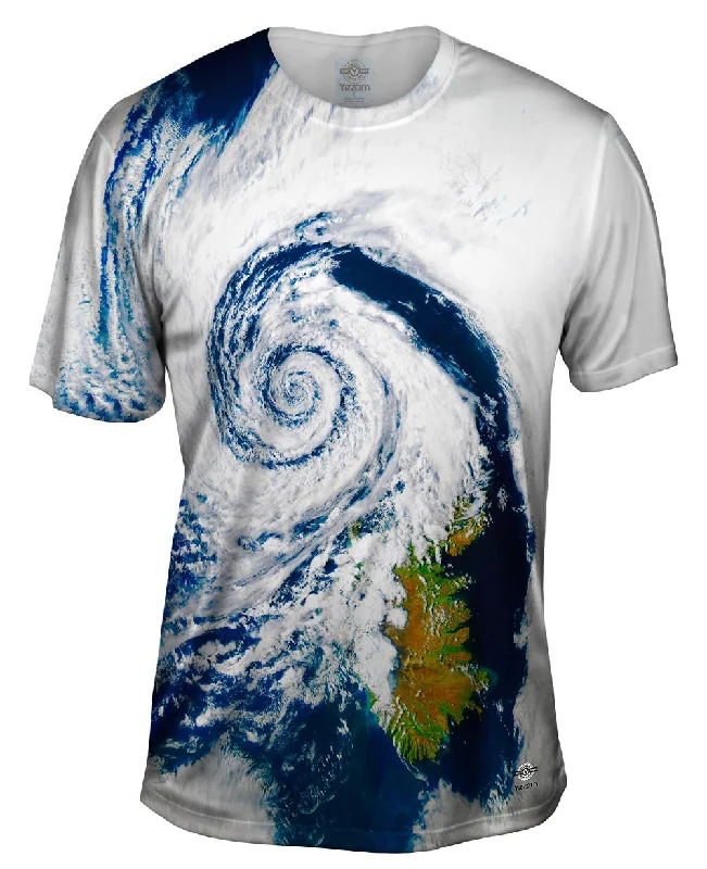 Relaxed Fit T-Shirt-Wild Weather Hurricane Iceland