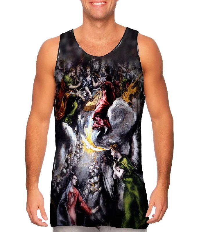 Gym Tank Top-El Greco - "The Annunciation" (1599)