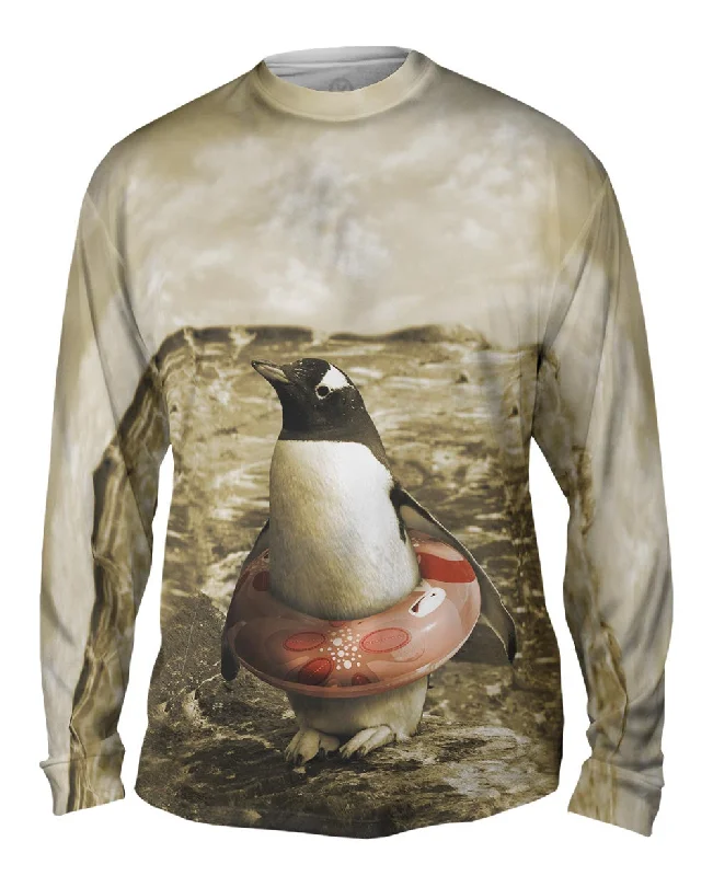 Warm Fleece Long Sleeve-Safe Penguin