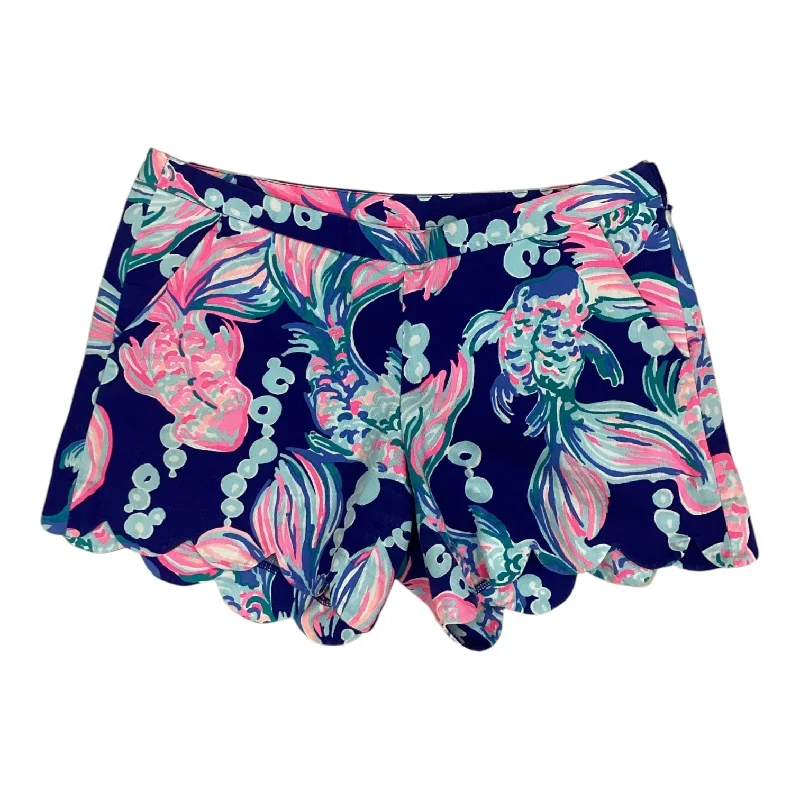 Summer Shorts-Shorts Designer By Lilly Pulitzer In Blue, Size: 2