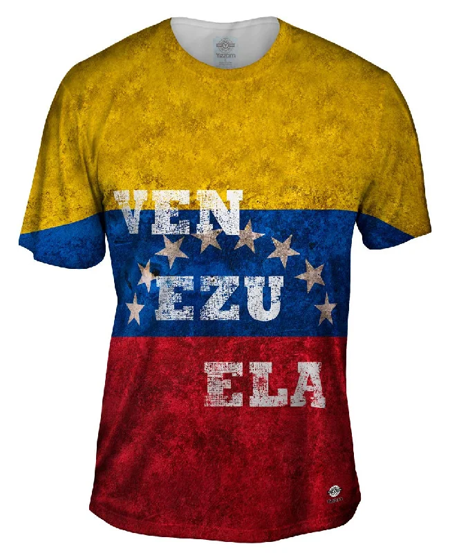 Longline T-Shirt-Dirty Venezuela