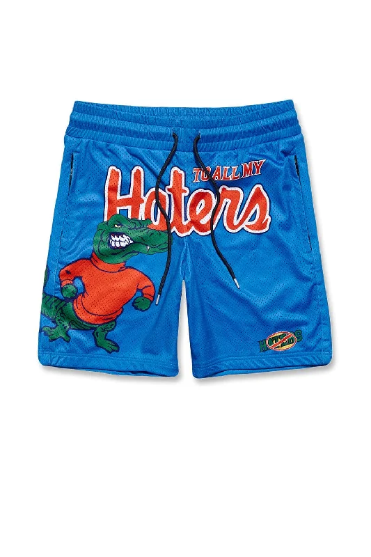 Boardshorts-Retro - Florida Haters Mesh Shorts (Blue)